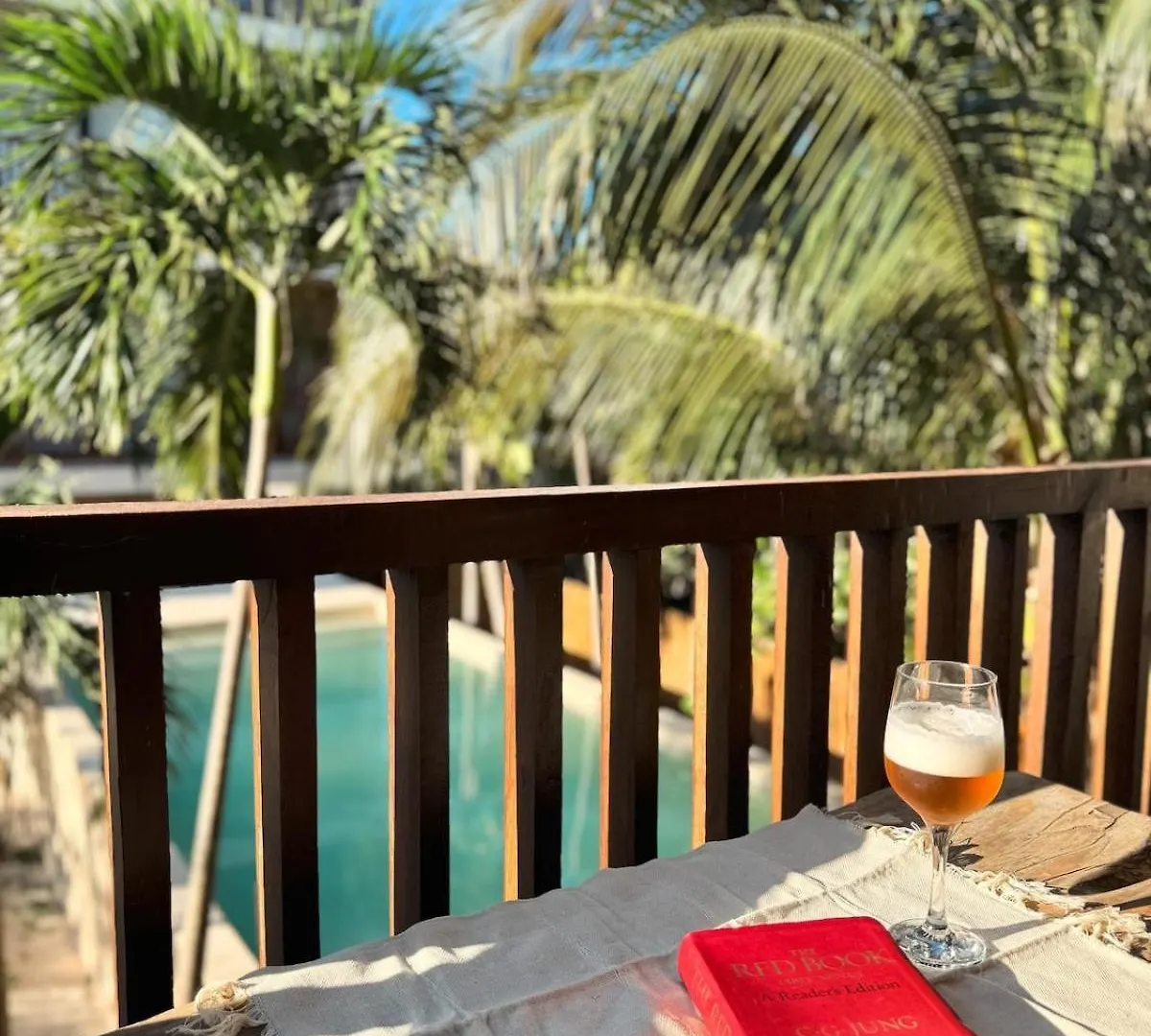Apartment Artistic Loft Steps From The Beach With Pool View Isla Holbox