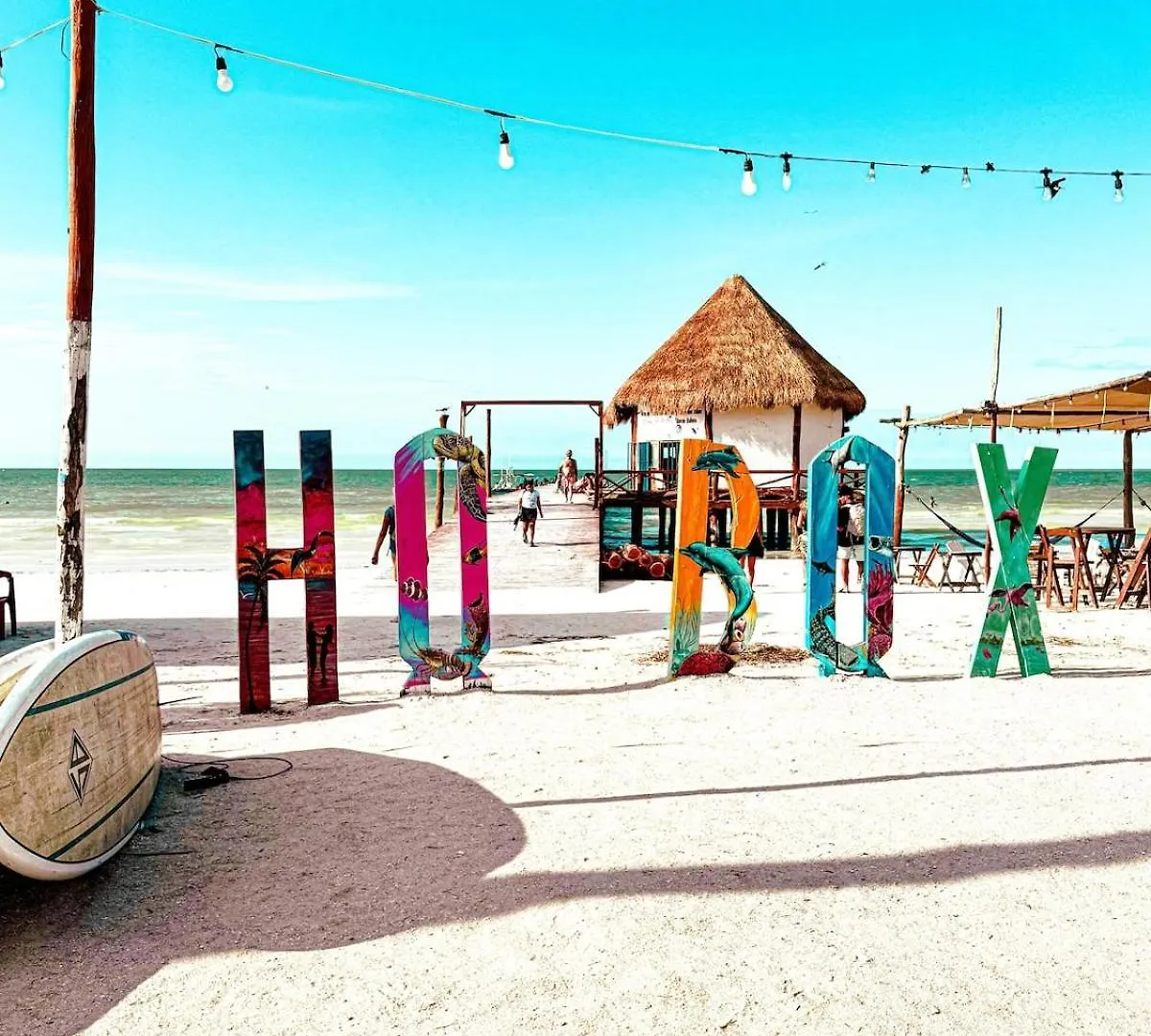 Apartment Artistic Loft Steps From The Beach With Pool View Isla Holbox