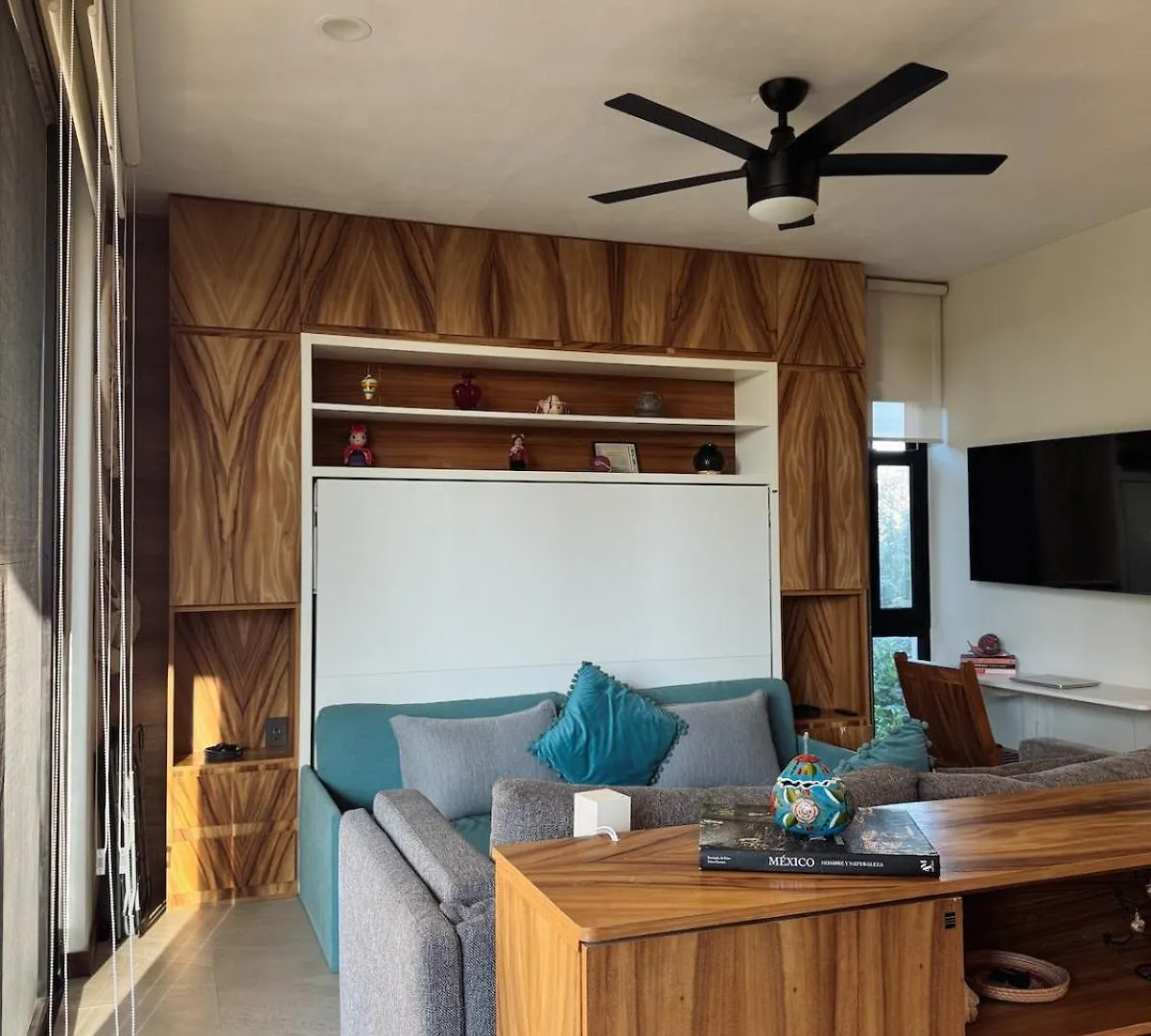Artistic Loft Steps From The Beach With Pool View Isla Holbox Apartment