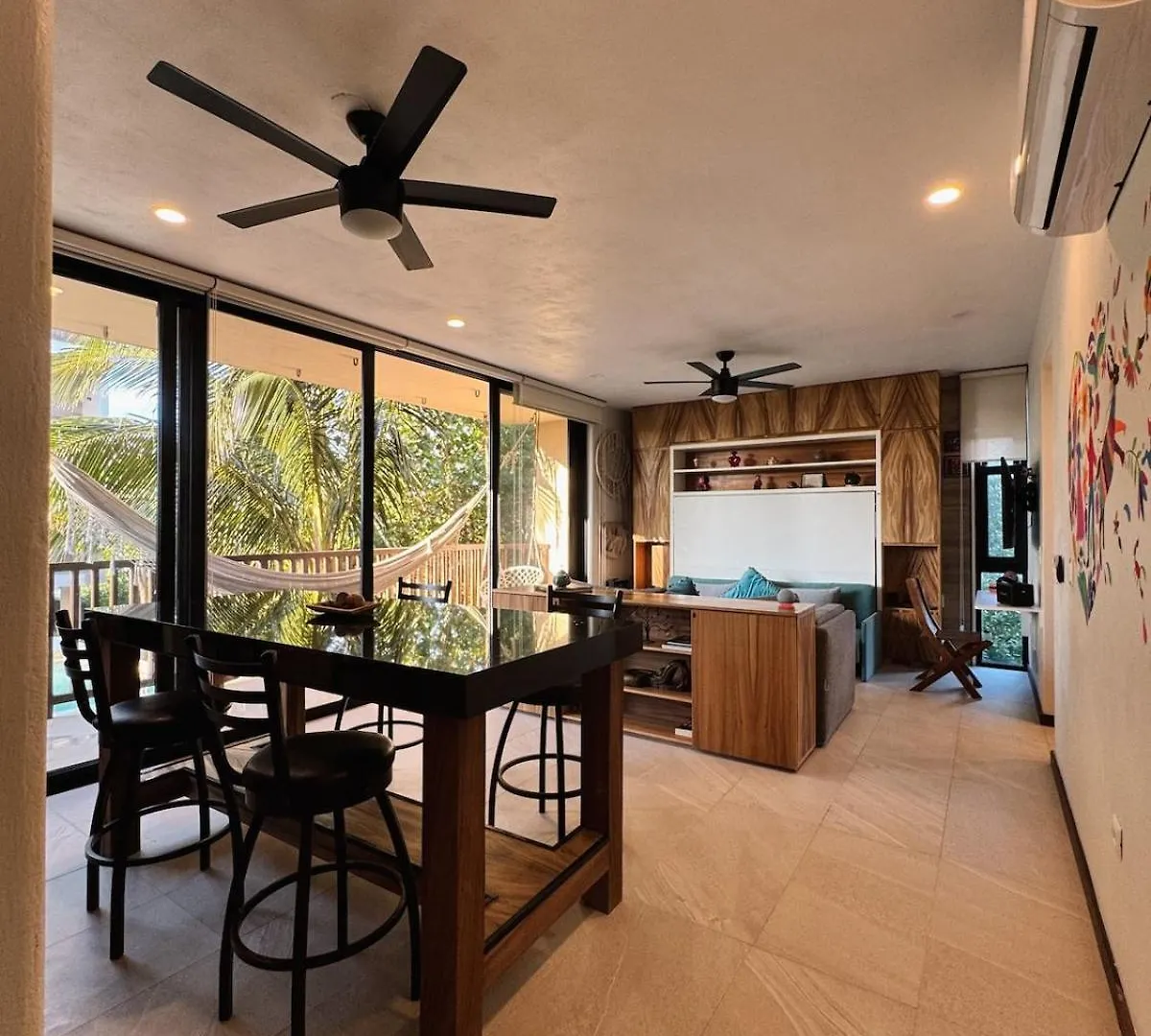 Artistic Loft Steps From The Beach With Pool View Isla Holbox 0*,